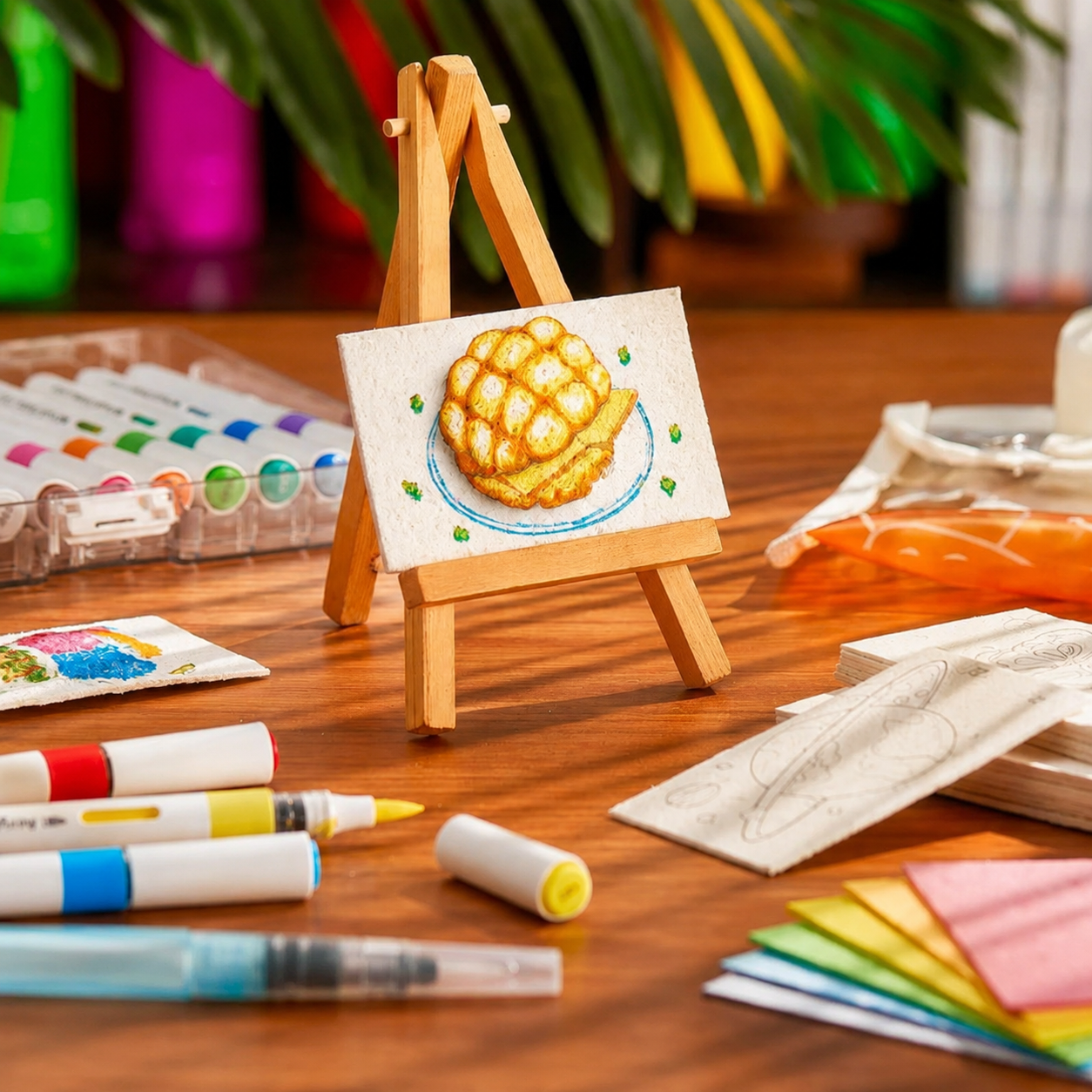 Kit de Pintura con Textura Mágica