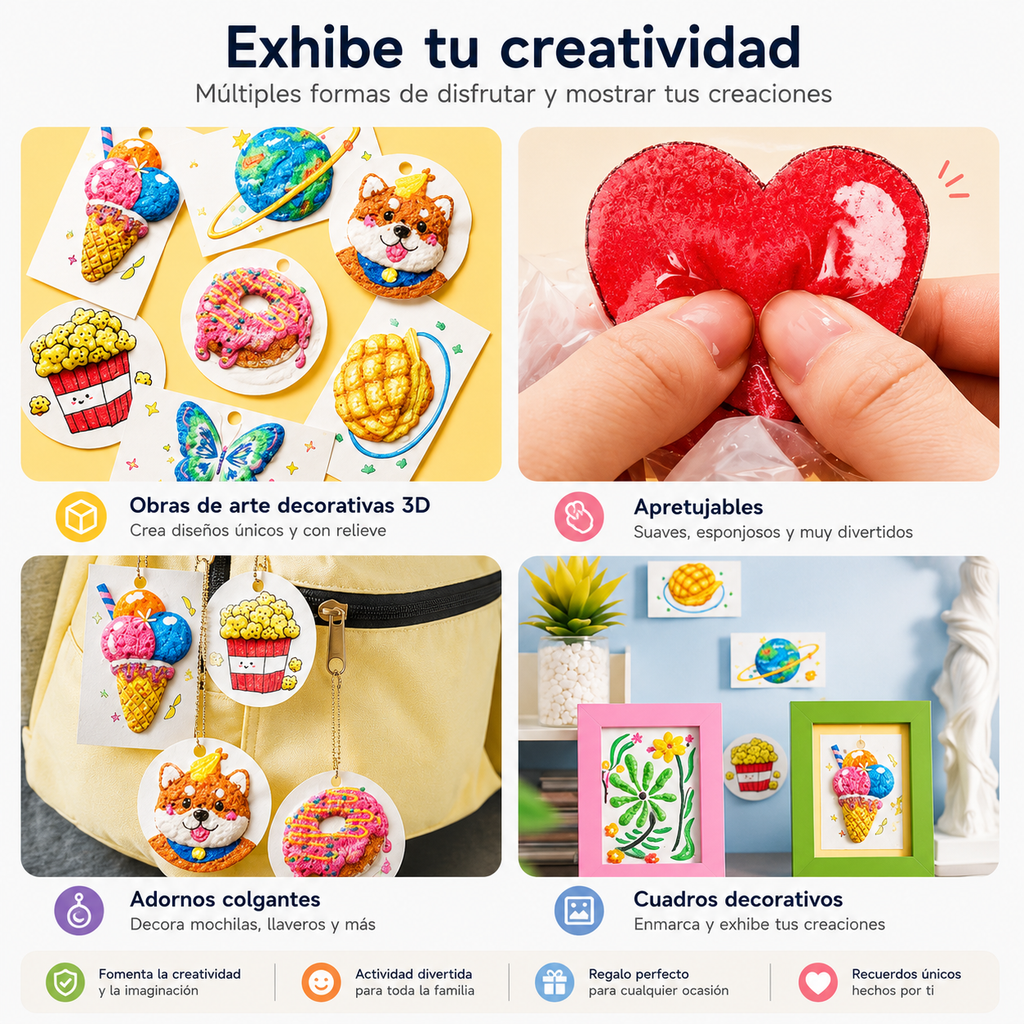 Kit de Pintura con Textura Mágica