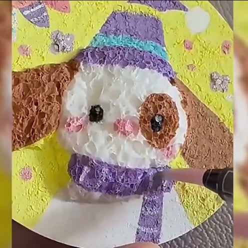 Kit de Pintura con Textura Mágica